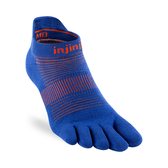 Chaussettes Techniques Injinji No-Show Pour Femme - Taille XS/S - Couleur Pêche - Pour Course à Pied - 3