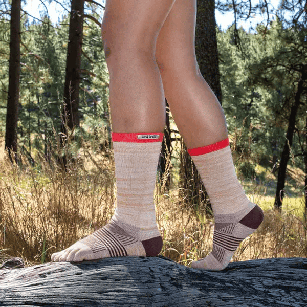 Injinji Trail Mid-Weight Crew Socken Damen - Zehensocken Für Laufen Und Outdoor