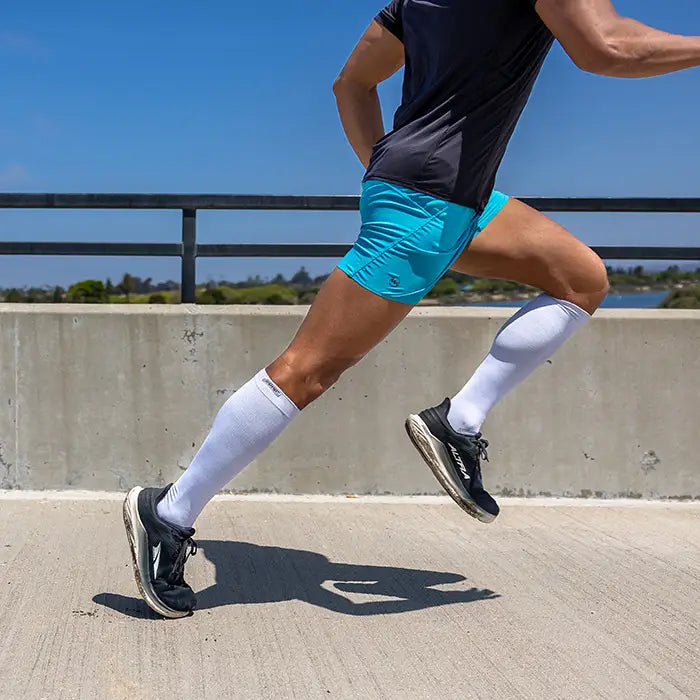 Compression Over The Calf