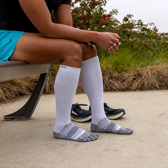 Compression Over The Calf