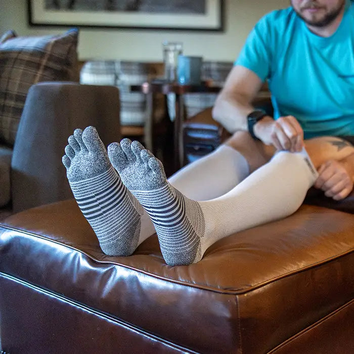 Compression Over The Calf