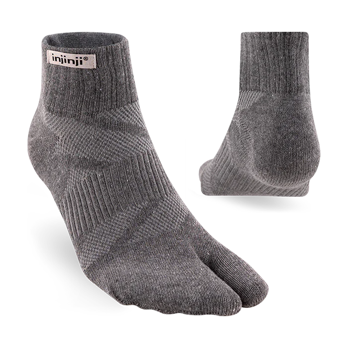 Split-Toe Mini-Crew Cotton