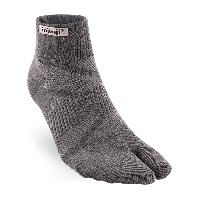 Split-Toe Mini-Crew Cotton