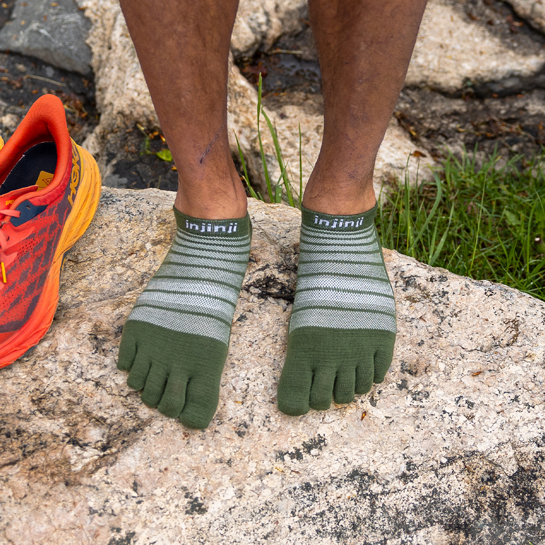 Run Lightweight No-Show Wool