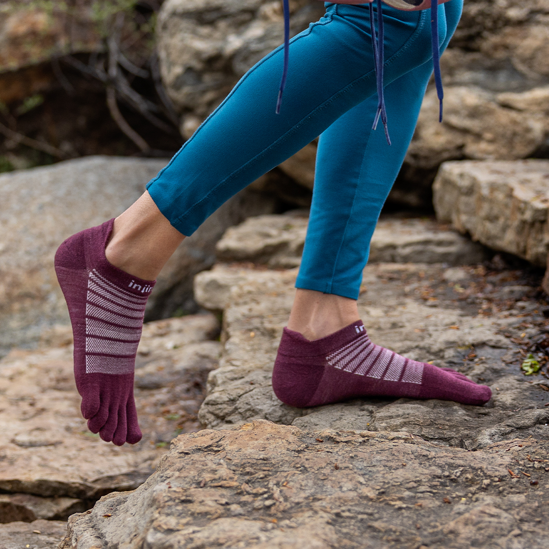 Run Lightweight No-Show Wool