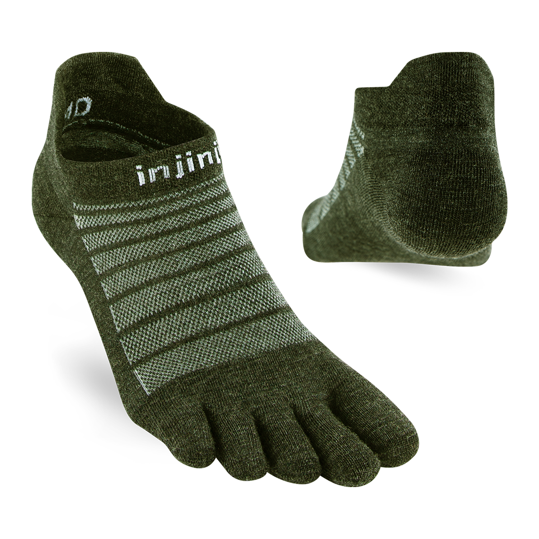 Run Lightweight No-Show Wool