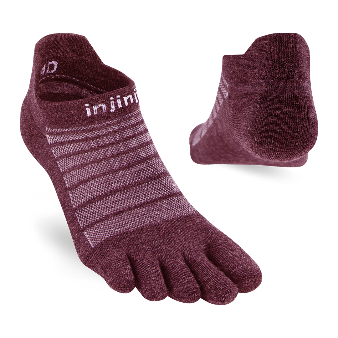 Run Lightweight No-Show Wool