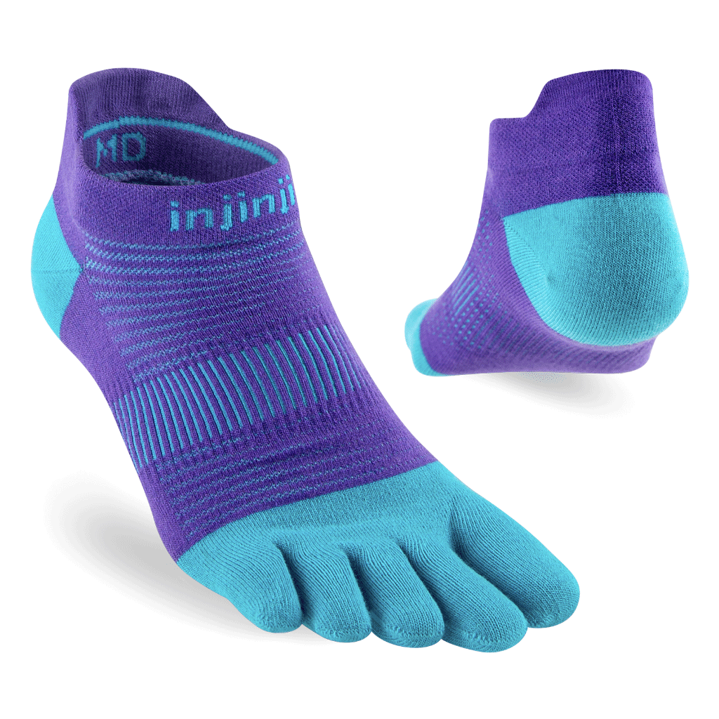 Injinji Run Lightweight No-Show Toesocks - Injinji Australia